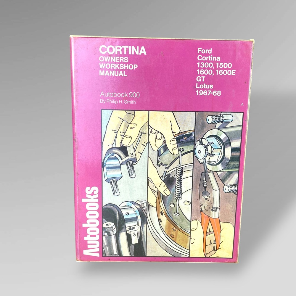 Ford Cortina 1300 1500 1600 GT Lotus Workshop Manual 1967-68 Vintage‎